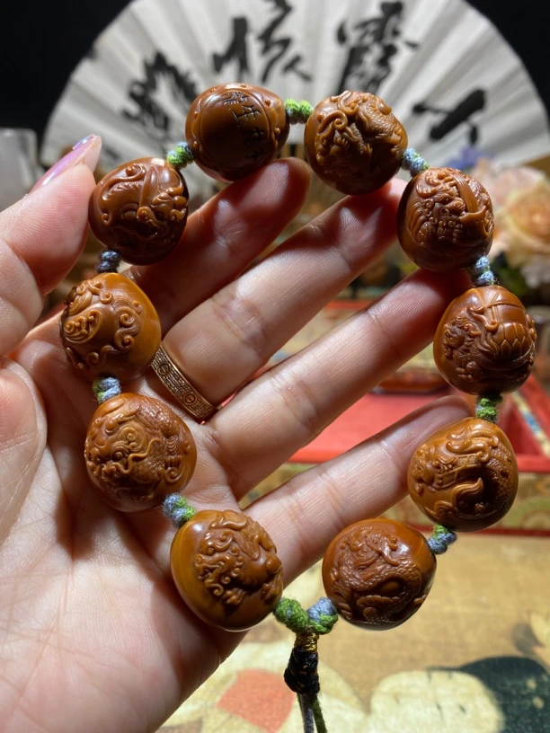 橄榄核铁核龙生九子，铁核2.0×2.1周林本工