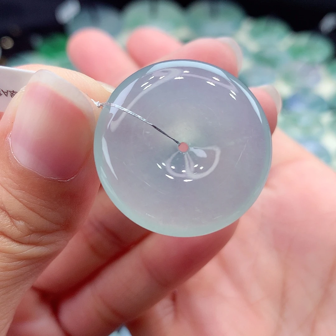 颈饰未镶嵌翡翠编号45尺寸27-6.2