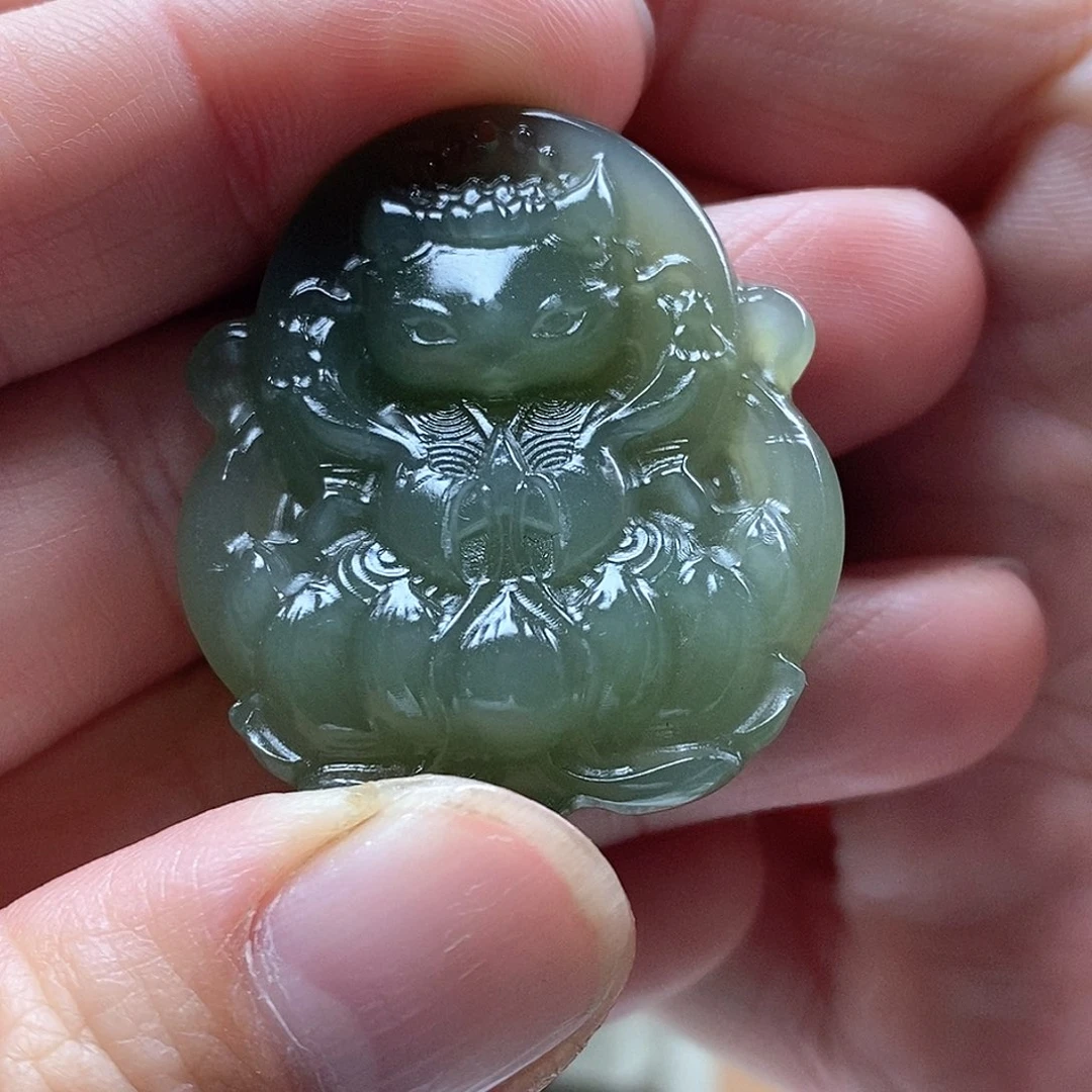 和田玉（糖玉）未镶嵌颈饰