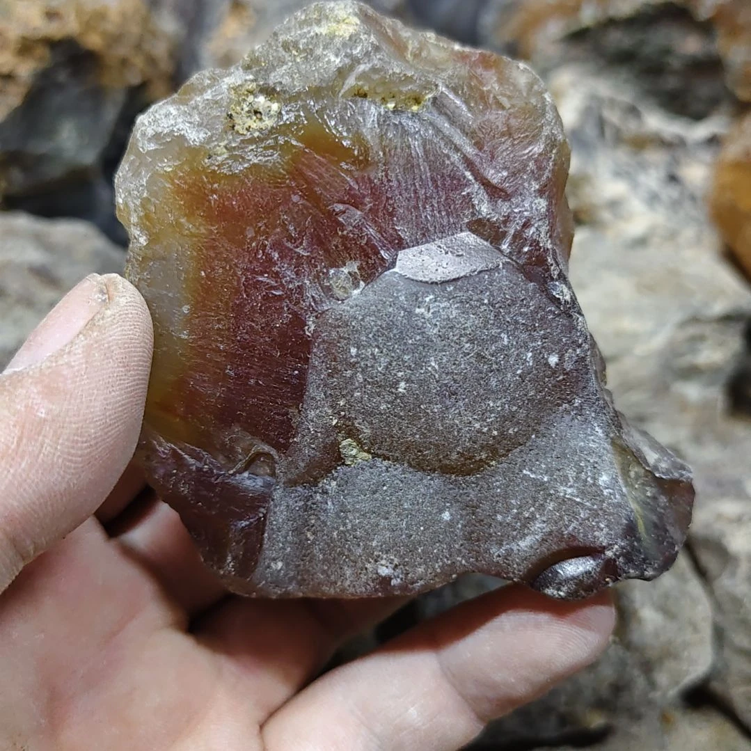 @***两玛瑙/玉髓原石未镶嵌