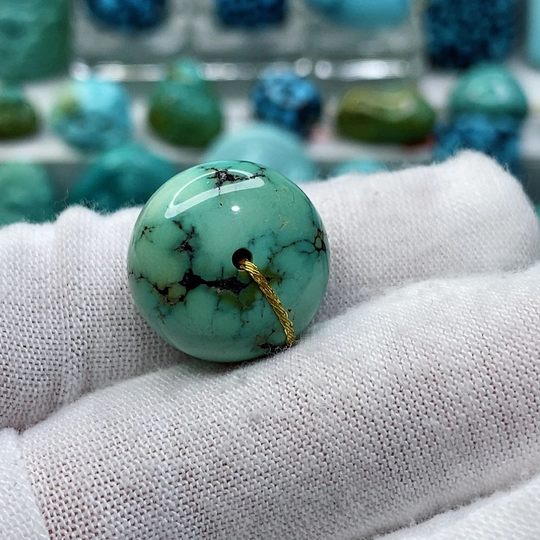 绿松石珠宝奇石未镶嵌