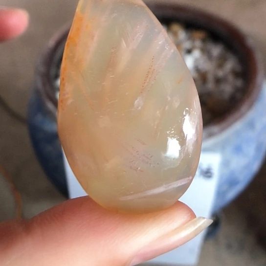 硅化玉吊坠未镶嵌