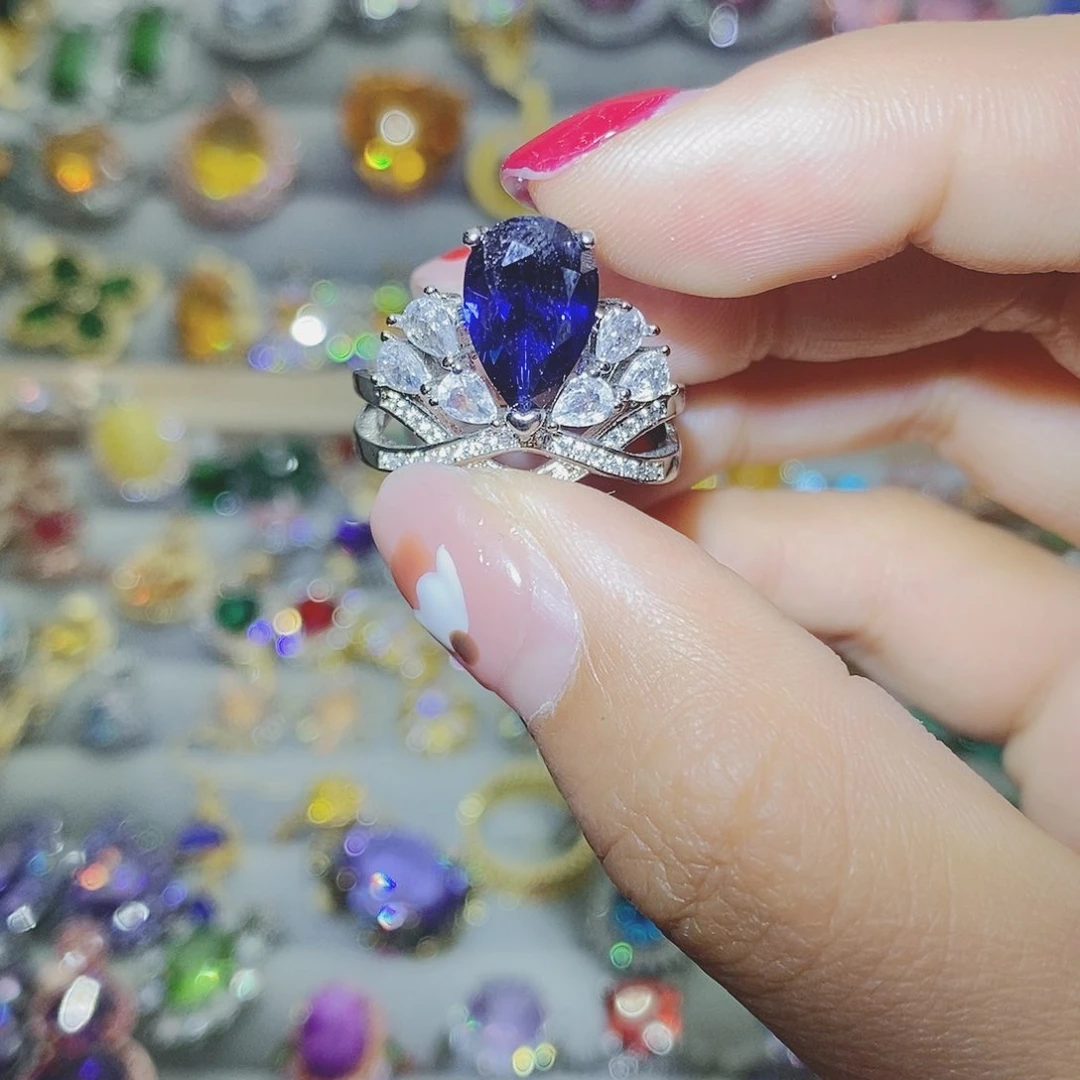 【闪购商品】托帕石耳饰银S925镶嵌