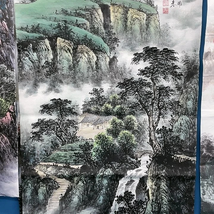 国画纯手绘国画作品鉴赏