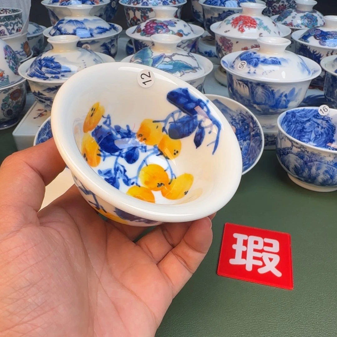 纯手工纯手绘茶具12