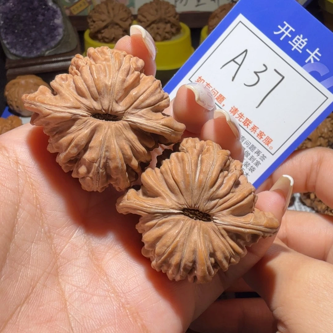 扎***！把件文玩核桃44全楼a37