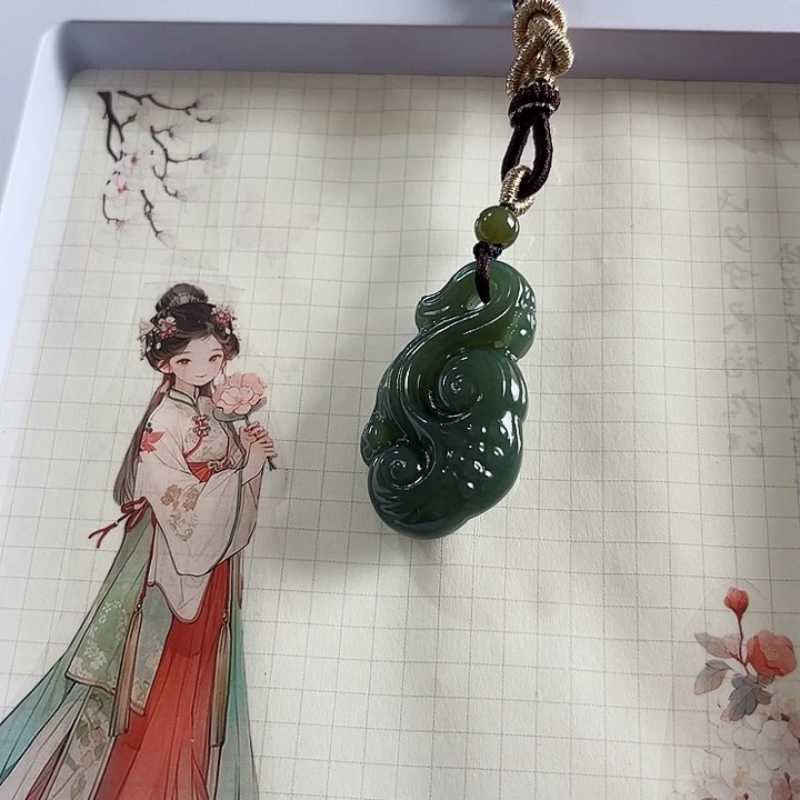 颈饰未镶嵌和田玉