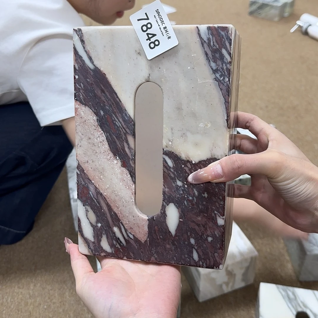 窦**?7848宝格丽紫纸巾盒