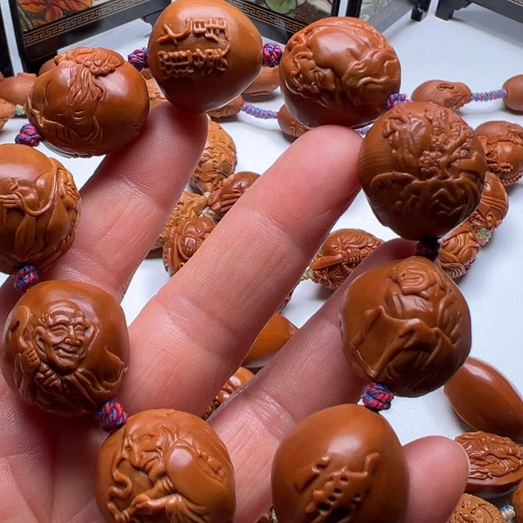 手串/手链橄榄核风景七星罗汉