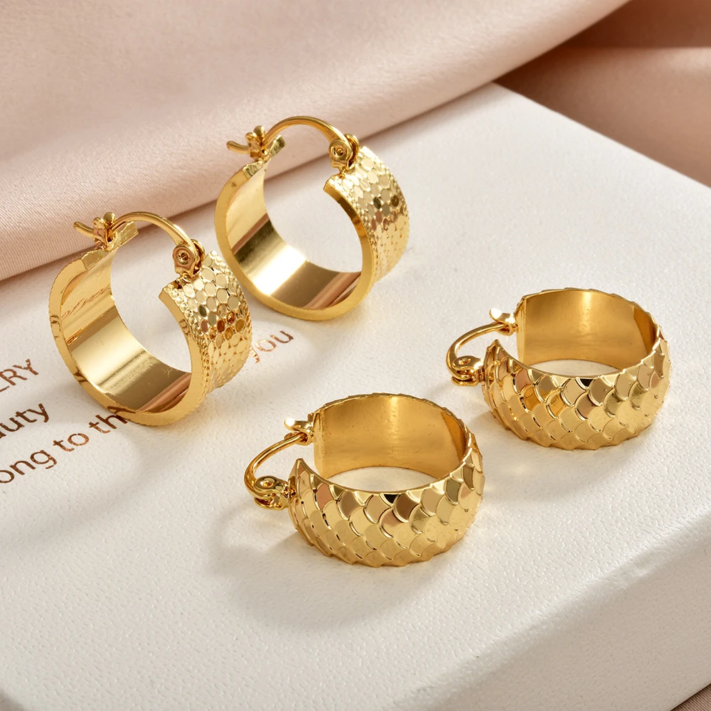 纯铜耳饰 时尚文艺气质耳坠耳包花卉耳环珠宝简约金色光面女款