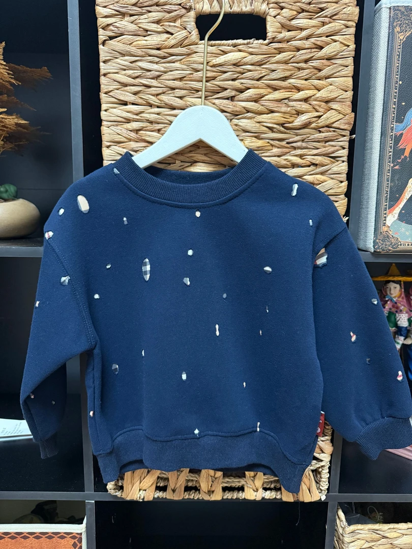 常规款男女通用加绒卫衣秋冬圆领