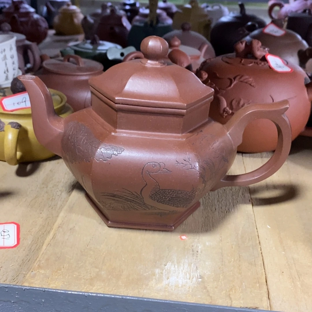 茶壶紫砂原矿手工110