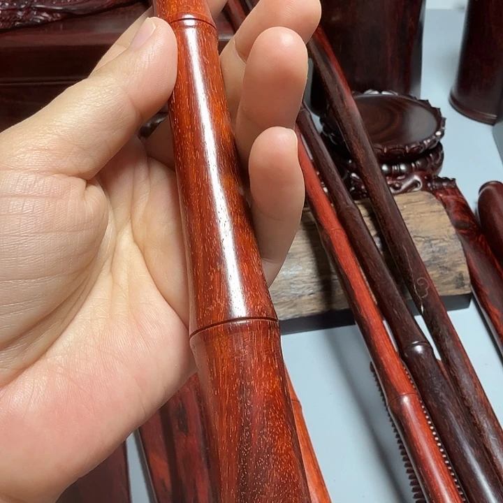 五***7印度小叶紫檀竹节棍