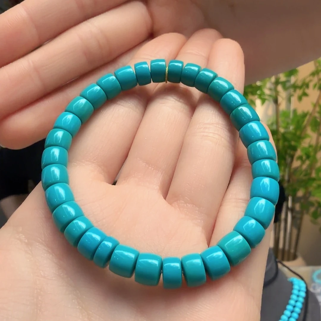 绿松石未镶嵌颈饰