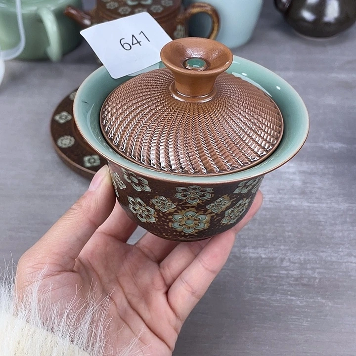 龙泉青瓷好好好啊微瑕641