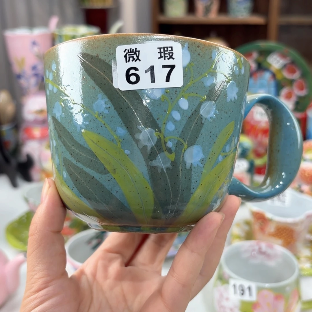 景德镇手绘高温釉下彩陶瓷茶具