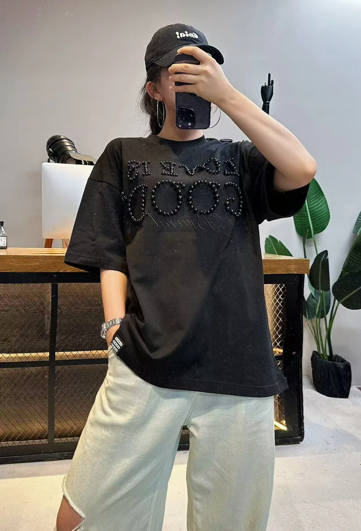 SOOXQEEG（黑武士珍珠）短袖男女同款短袖T