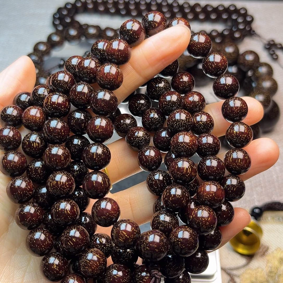 檀香紫檀（小叶紫檀）1.0 108 爆星