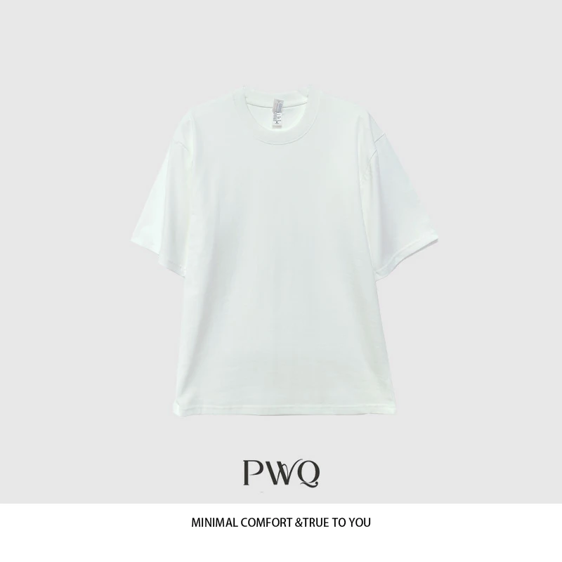 【大白】T恤纯棉圆领短袖男女同款上衣TB-256112XT-QP