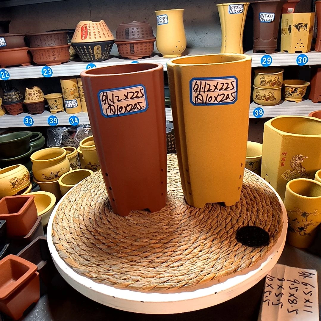 宜兴紫砂紫砂花盆花盆