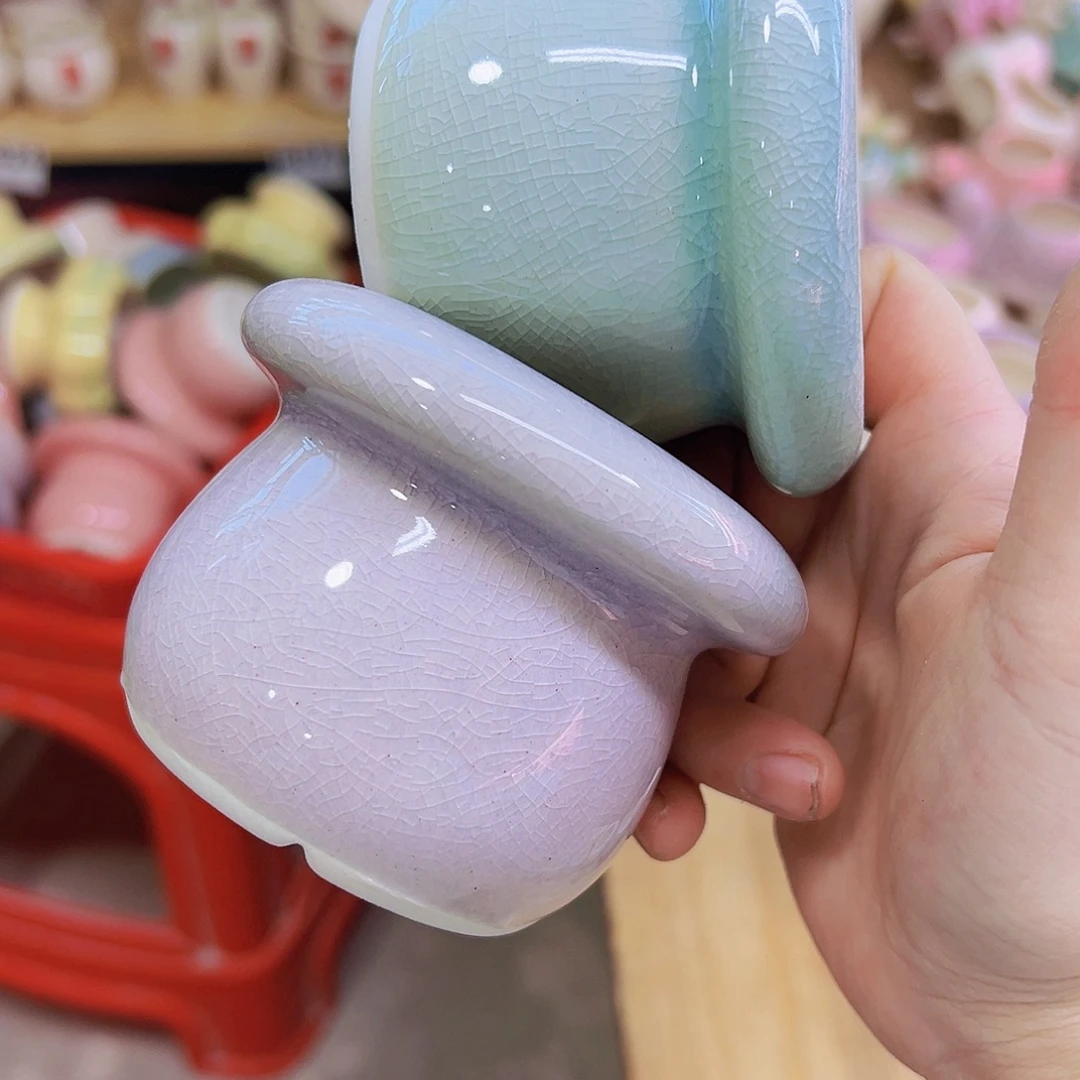 陶瓷花盆当场凑满12包邮