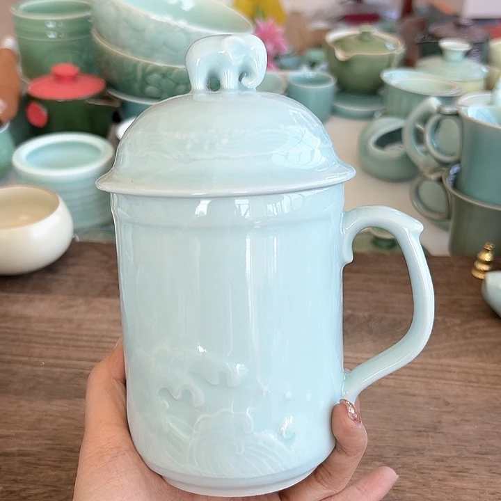 小米茶器龙泉青瓷