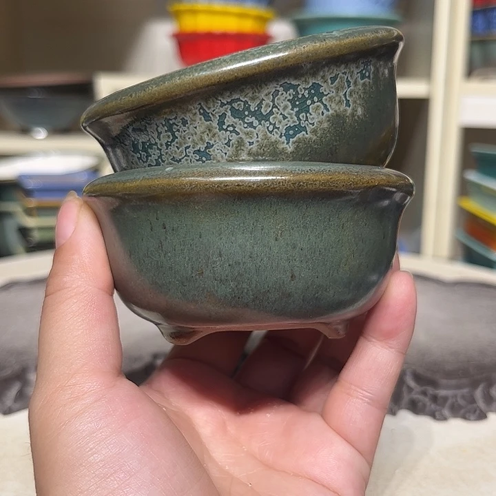紫砂花盆瑕疵4.5-9-2