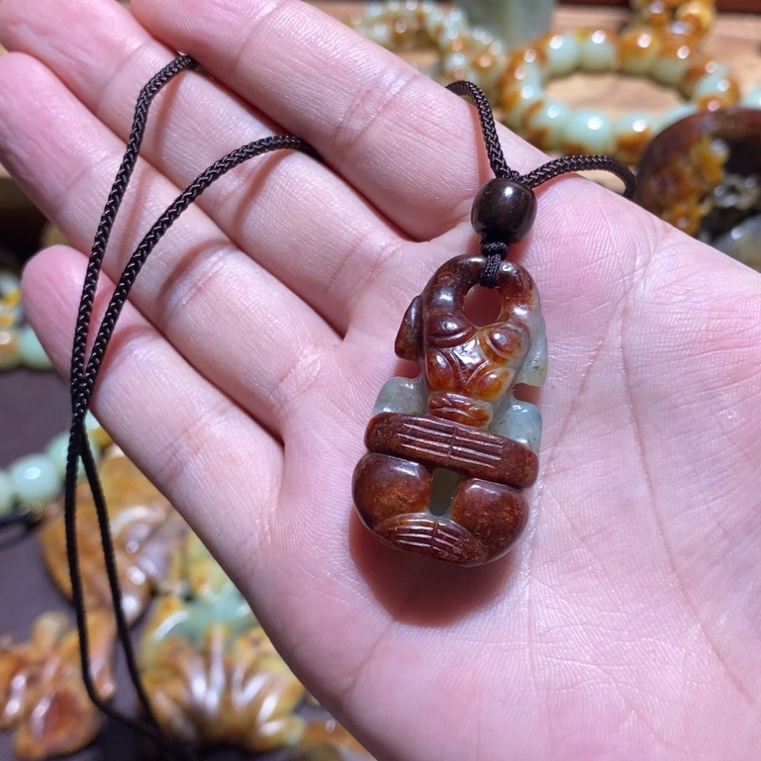 银***五岫岩河磨玉（透闪石质玉）未镶嵌珠宝奇石