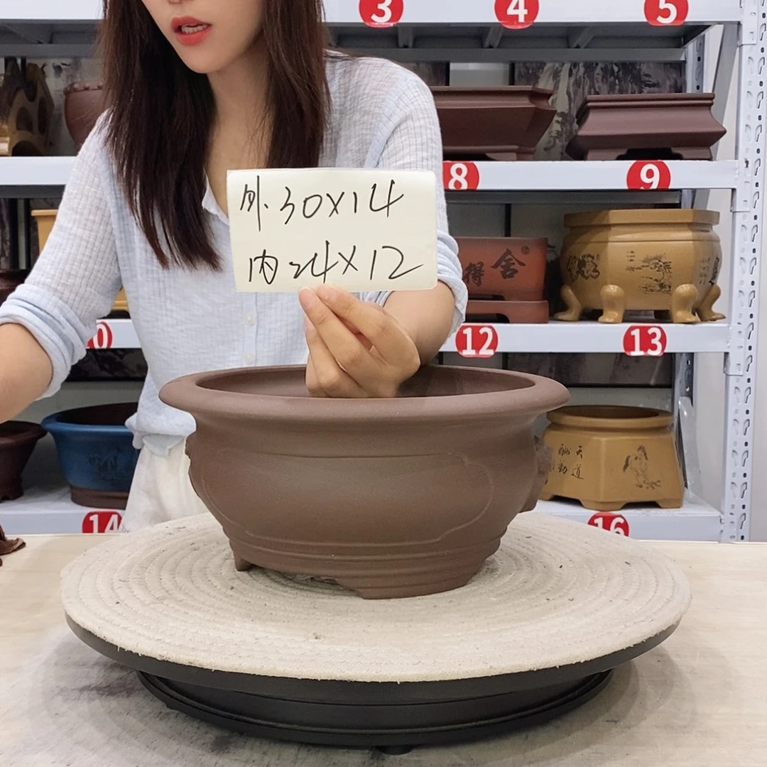 紫砂花盆紫砂花盆