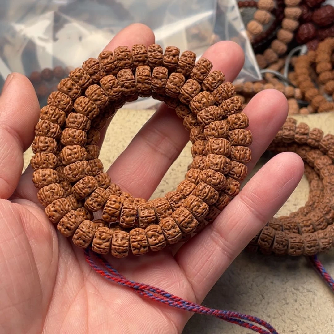 金刚菩提吊坠大**兄定制龙切老树王尺寸9.4