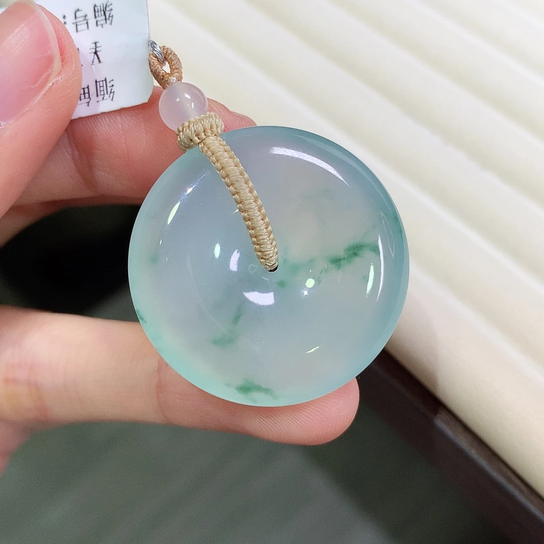 翡翠未镶嵌颈饰30.5-6.8