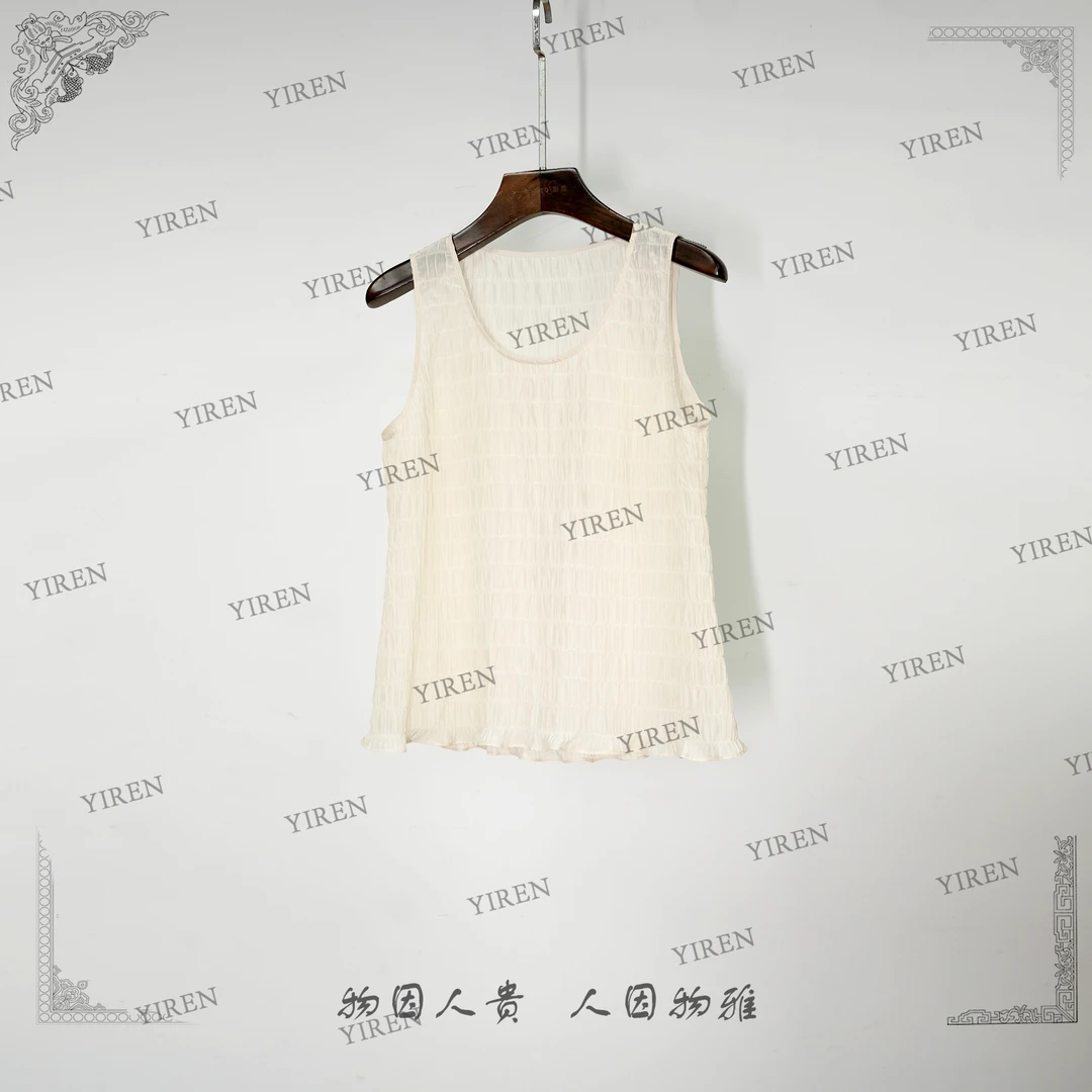 蚁人创意 气质时尚百搭春夏无袖背心上衣14391736
