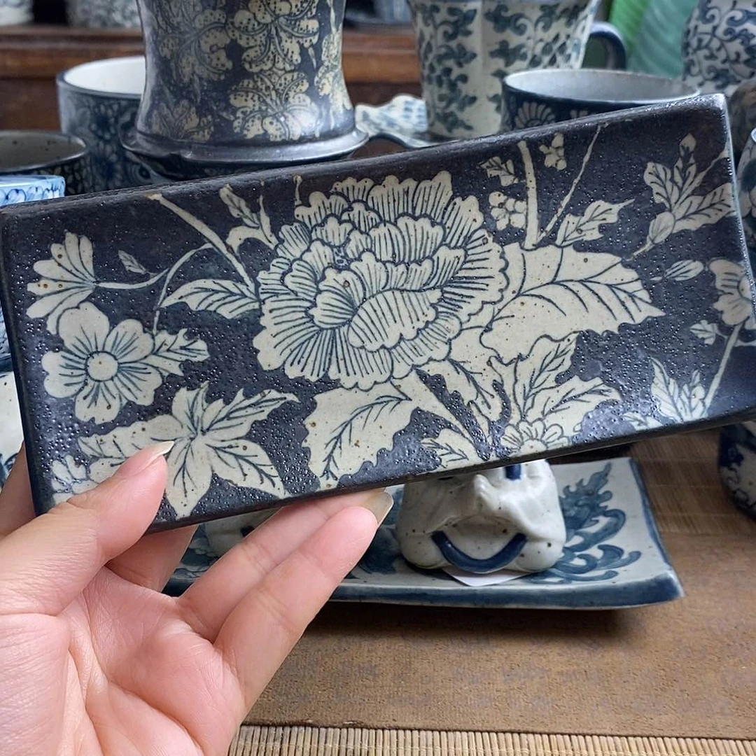 手工手绘青花陶瓷