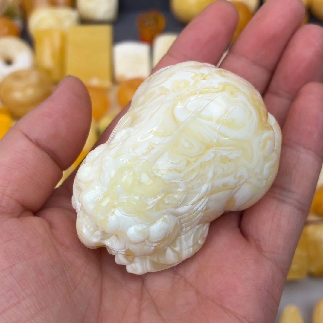 蜜蜡未镶嵌吊坠(不含链)