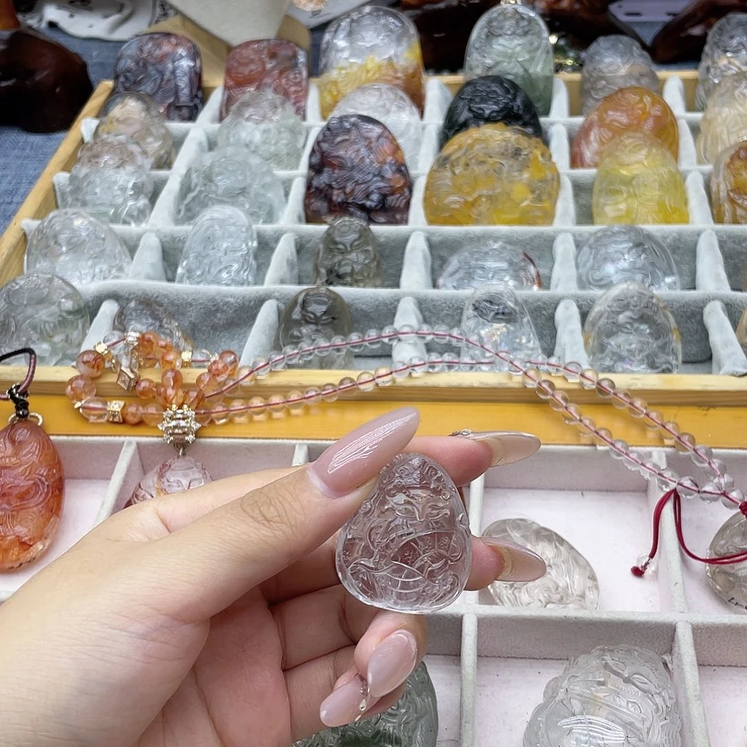 颈饰未镶嵌水晶天然