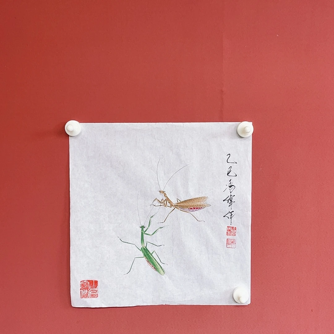 国画冯伟老师手绘国画作品音浩