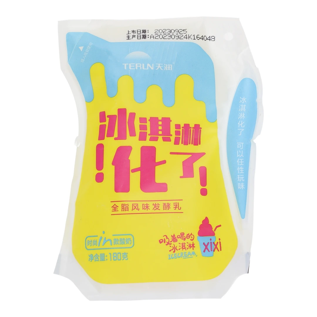TERUN/天润冰激凌化了全脂风味发酵乳180g