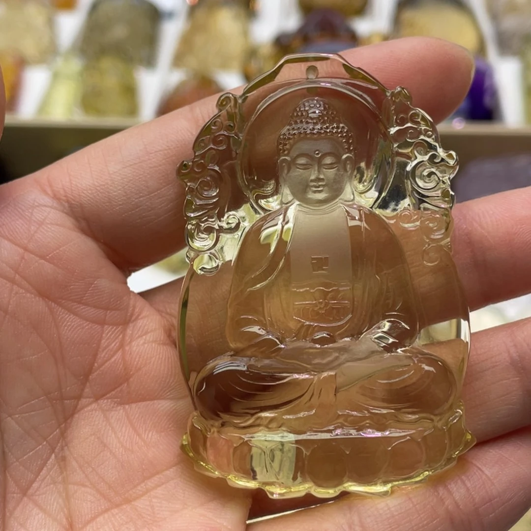 水晶颈饰未镶嵌周*健定制