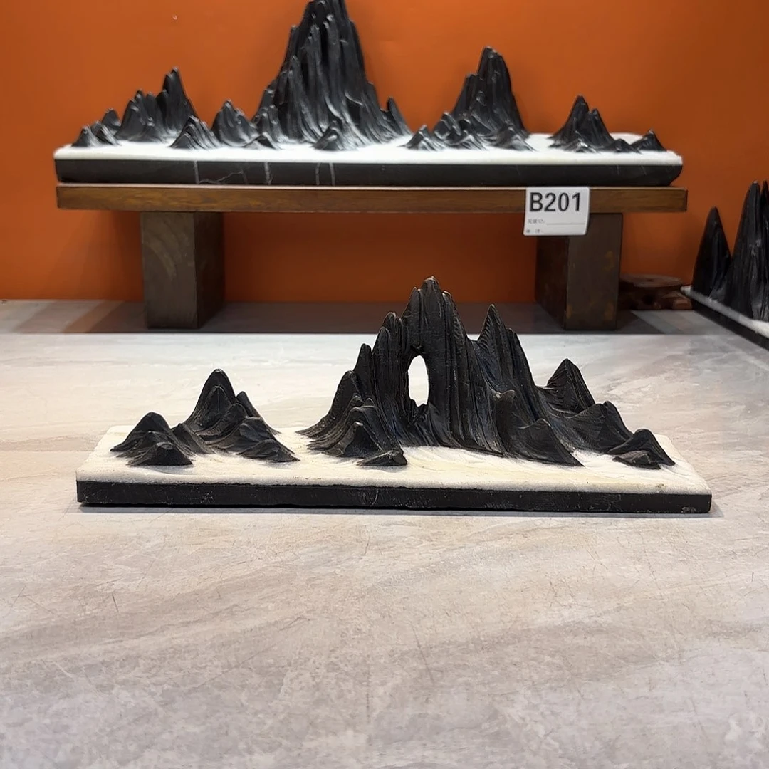 摆件胡**猫灵璧石奇石摆件