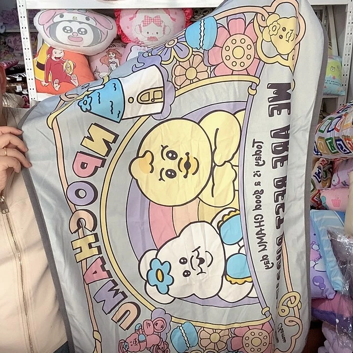 70100厘米双层毯子一条
