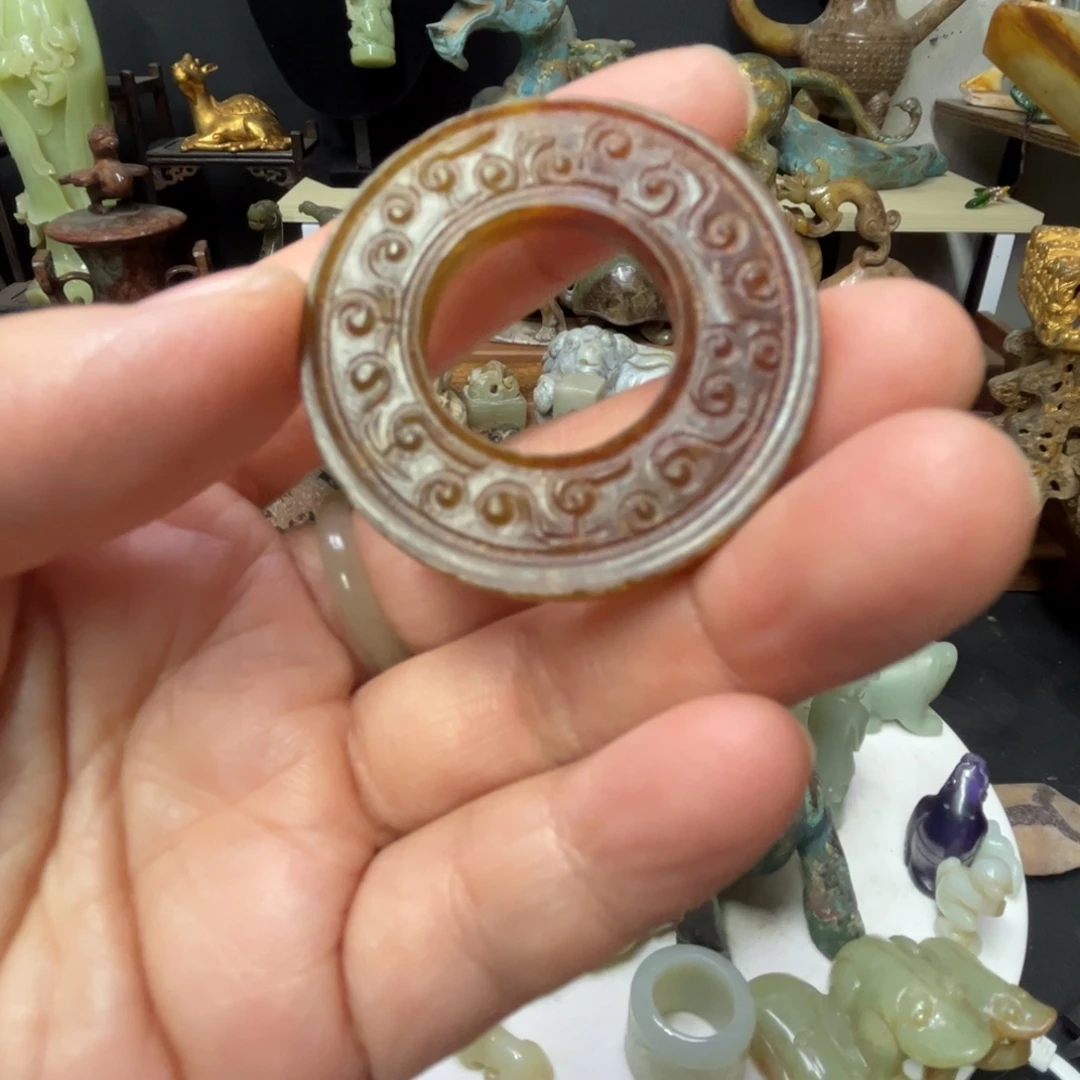 和田玉（糖玉）未镶嵌挂件
