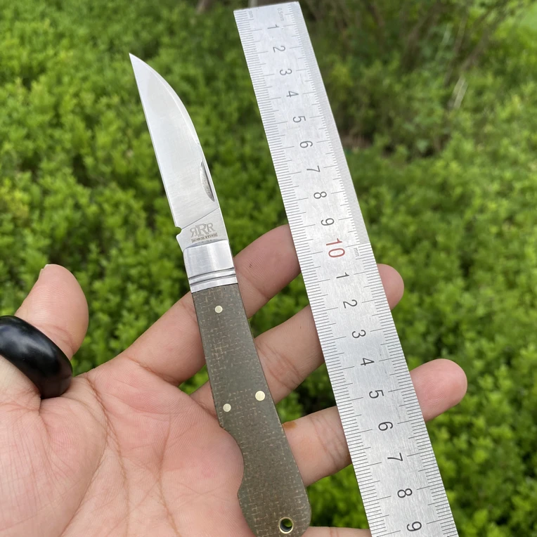 米卡塔手柄毒蛇刀型口袋刀家用水果刀手把肉刀
