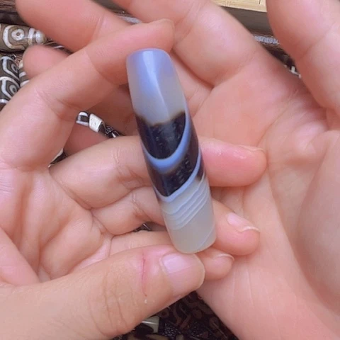 逗***始玛瑙/玉髓未镶嵌单珠