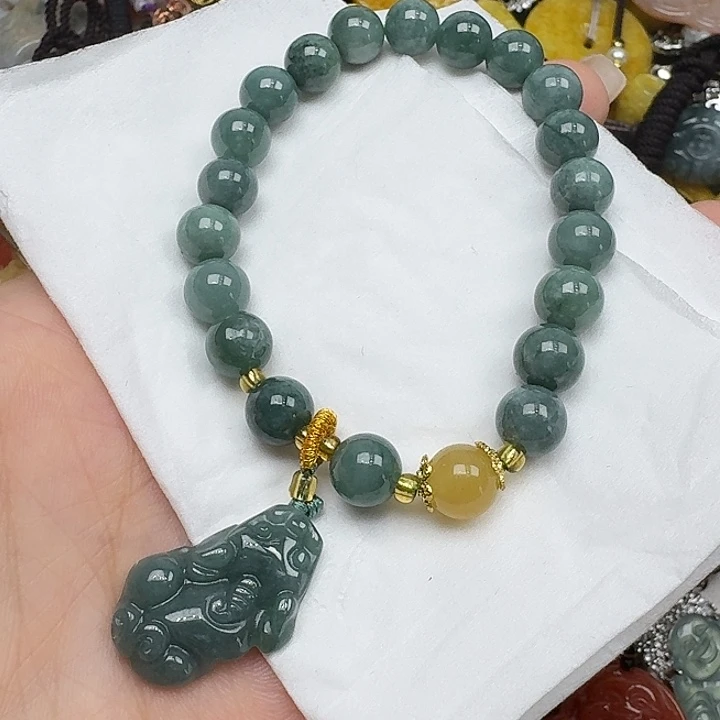 颈饰未镶嵌翡翠翡翠