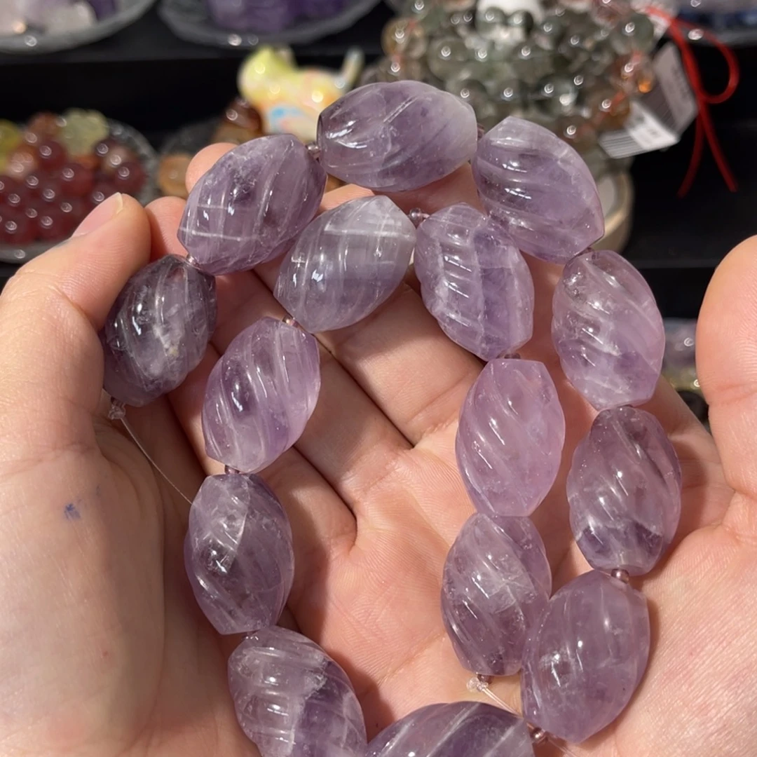 玛瑙/玉髓合金手链大紫水晶蛋一条