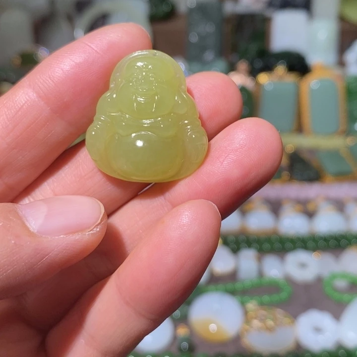 和田玉（碧玉）未镶嵌颈饰