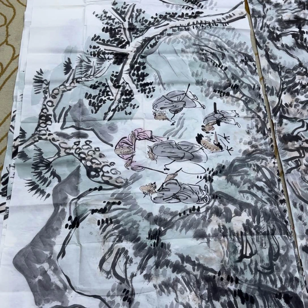 国画花*零高鸿李欣主播