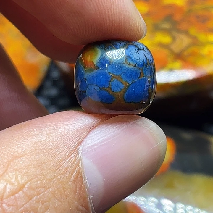 菩***提玛瑙/玉髓未镶嵌颈饰