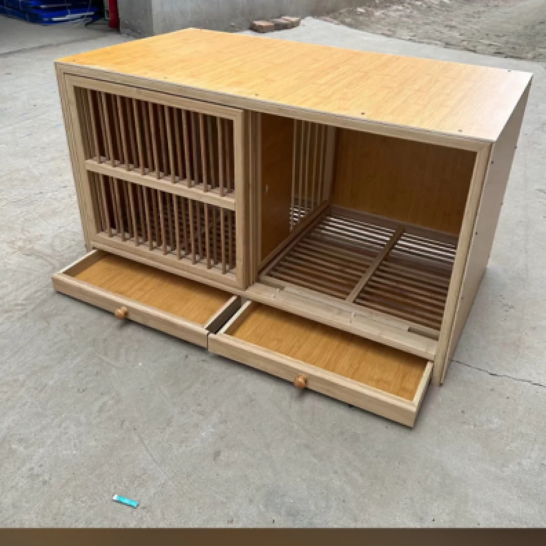 竹木全防水板推拉配对巢箱