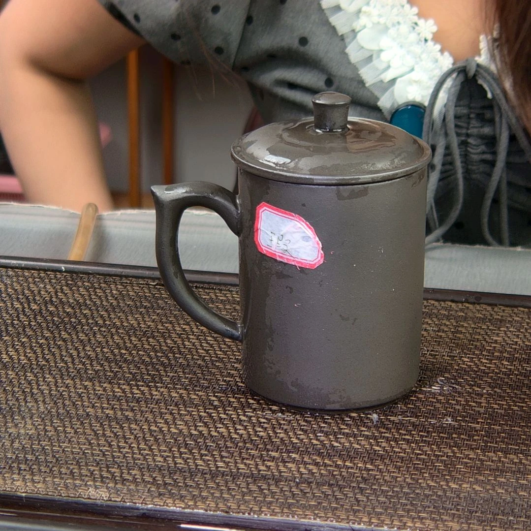 【闪购商品】茶杯绿泥高货放漏